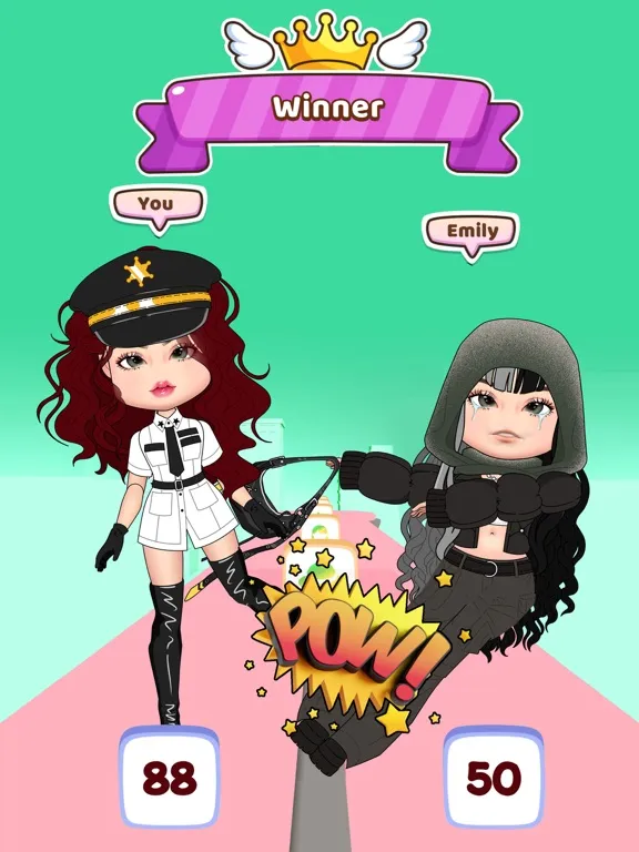 Captures d'écran de Fashion Battle: Dress Up Queen iPad 