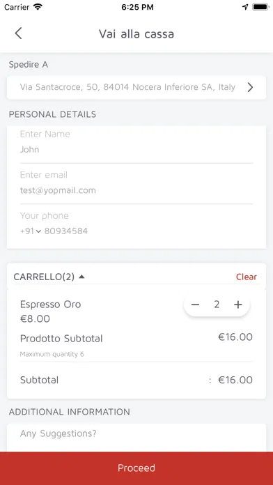 Captures d'écran de io amo la mia città
