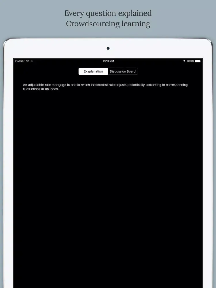 CA Real Estate Test Prep iPad 应用截图