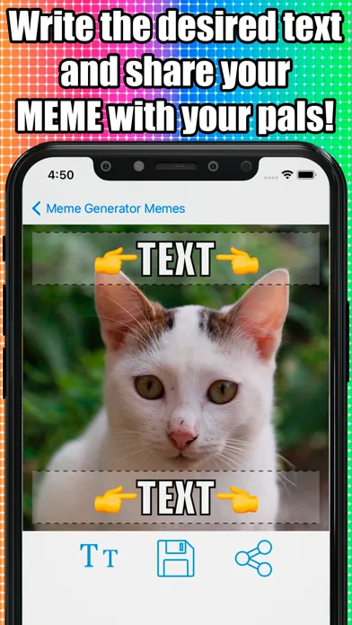 Meme Generator Add text to pic Screenshots