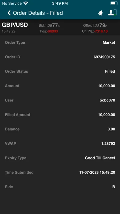iOCBC FX Screenshots