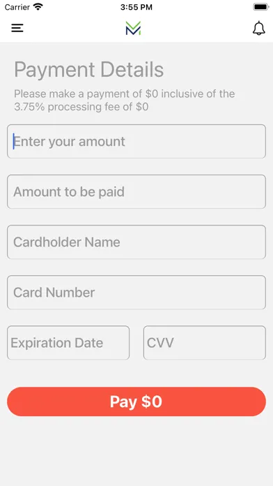 Tangkapan skrin MMP Merchant App