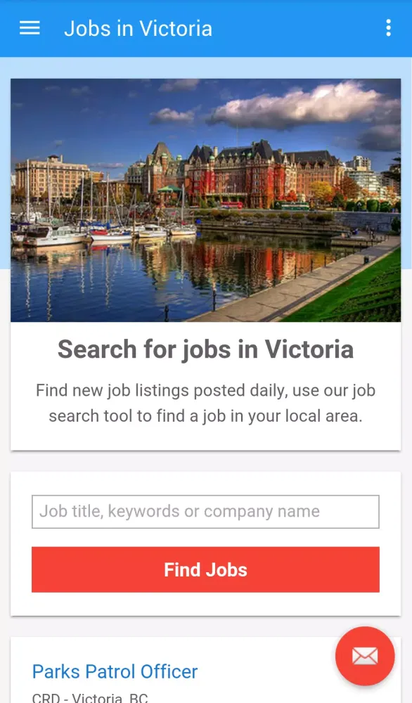 Ảnh chụp màn hình của Jobs in Victoria