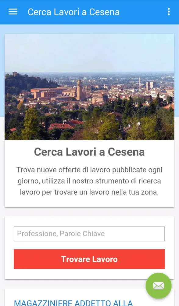 Capturas de pantalla de Offerte di Lavoro Cesena
