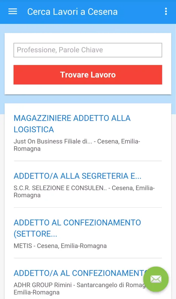 Capturas de pantalla de Offerte di Lavoro Cesena
