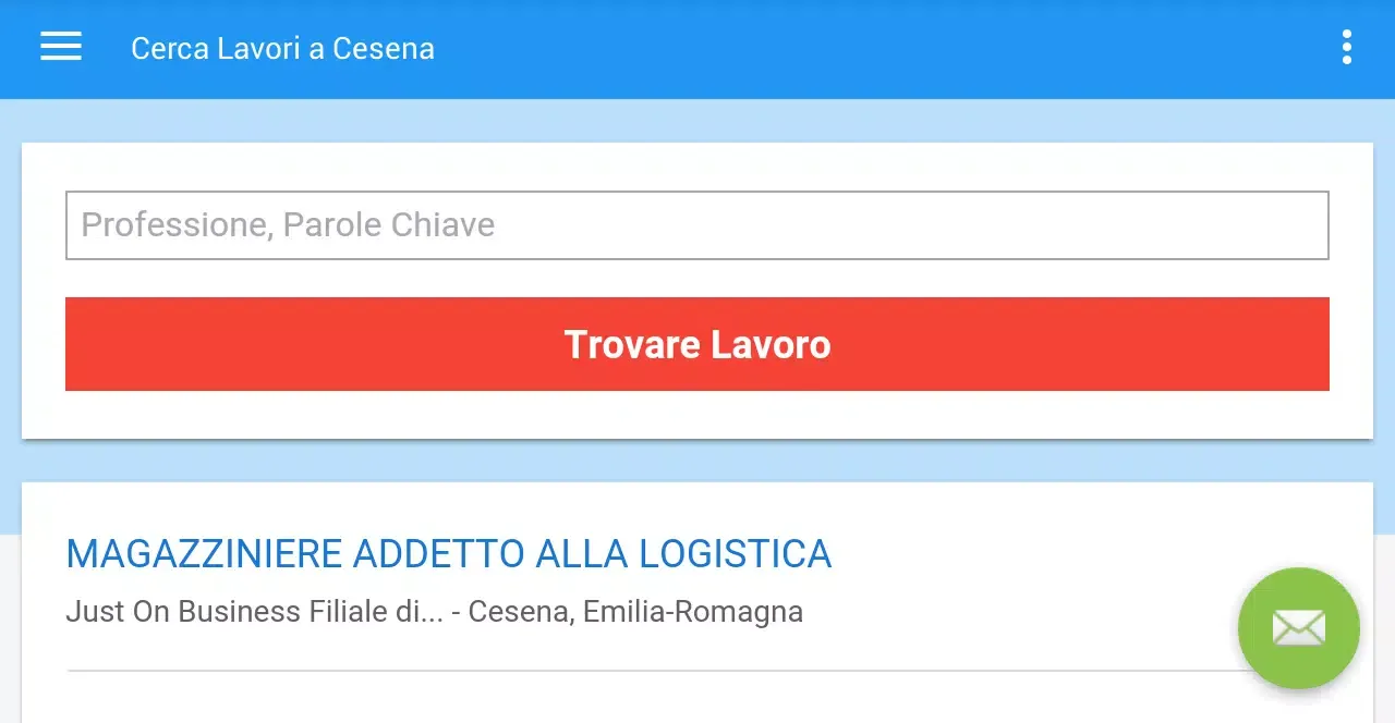Capturas de pantalla de Offerte di Lavoro Cesena