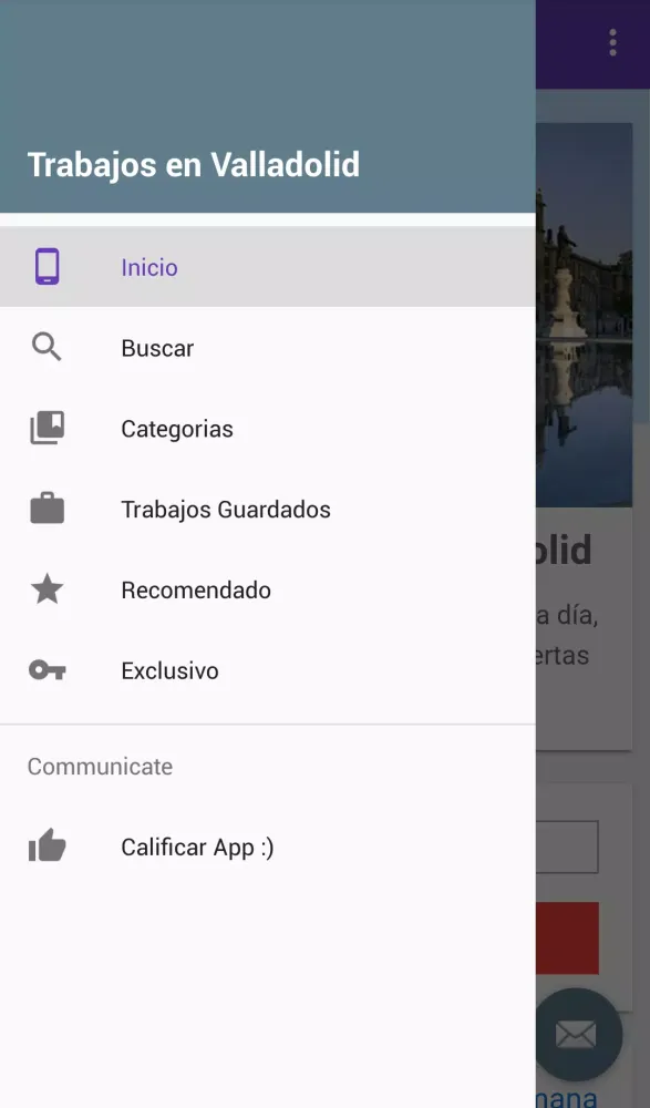 Capturas de pantalla de Trabajos en Valladolid, España