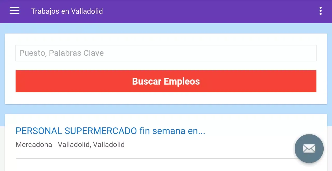 Capturas de pantalla de Trabajos en Valladolid, España
