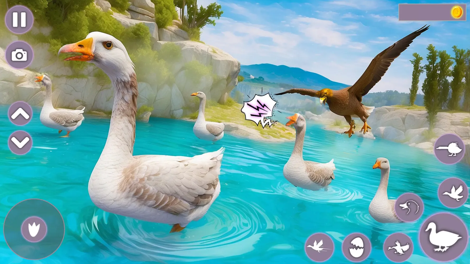 Crazy Goose Family Simulator Screenshots