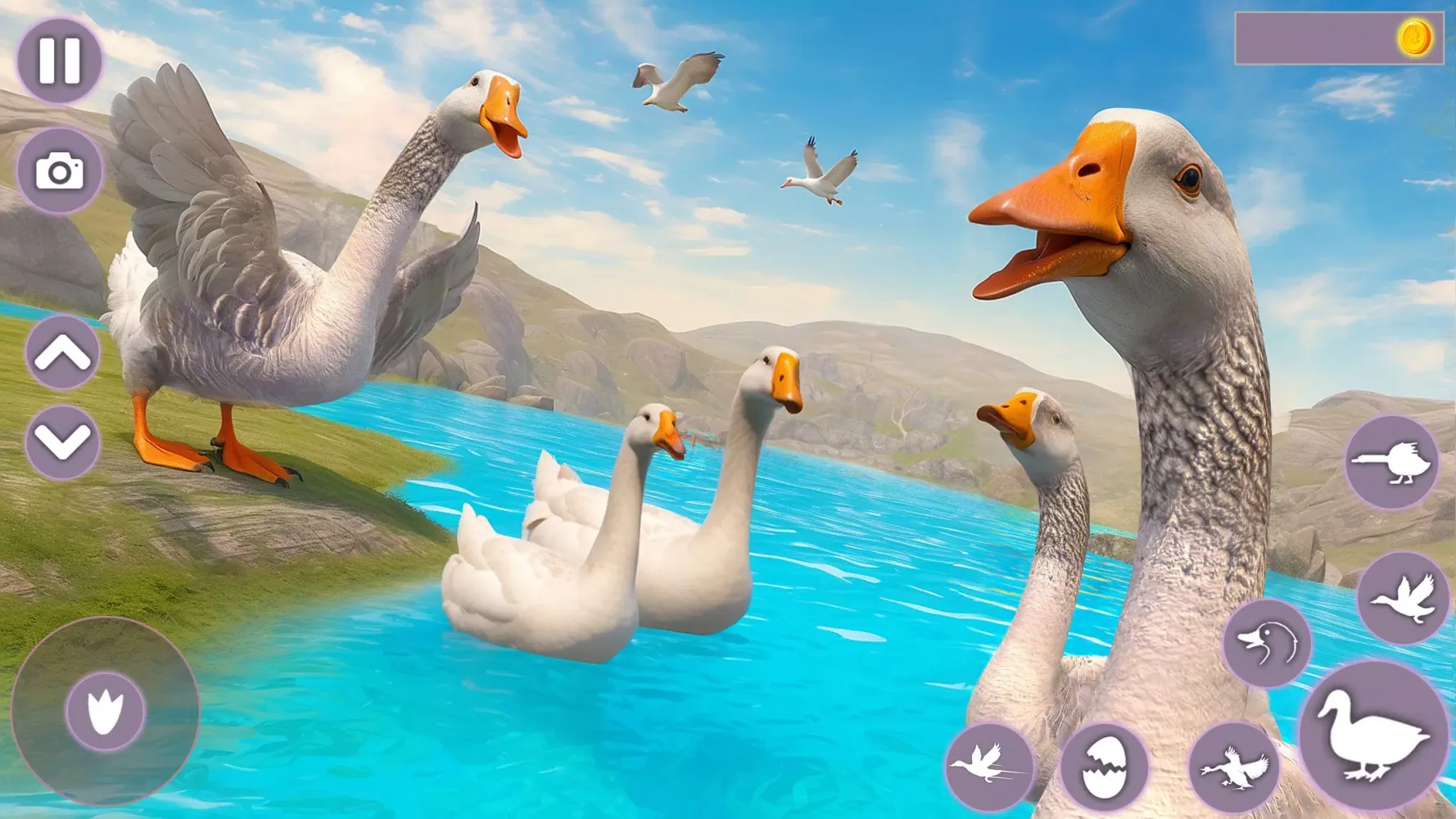 Crazy Goose Family Simulator Screenshots