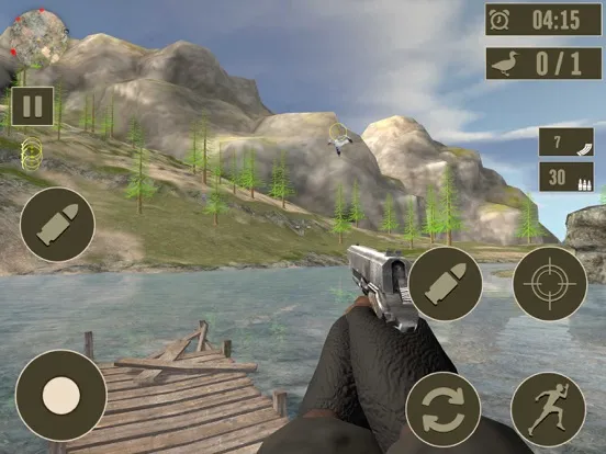 Wild Duck Hunter Shooting Game iPad  Screenshots
