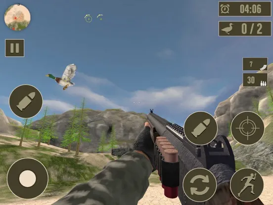 Wild Duck Hunter Shooting Game iPad  Screenshots
