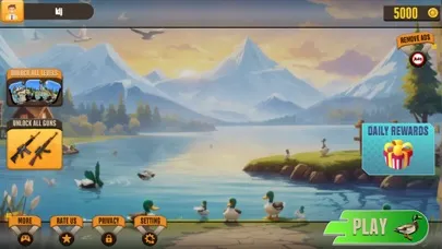 Wild Duck Hunter Shooting Game Screenshots