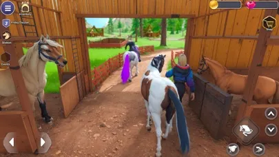 Tangkapan layar My Fantasy Horse Care Academy