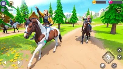 Tangkapan layar My Fantasy Horse Care Academy