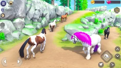 Tangkapan layar My Fantasy Horse Care Academy