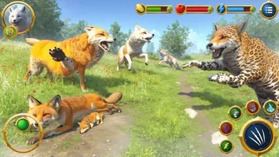 Virtual Arctic Fox Family Sim Screenshots