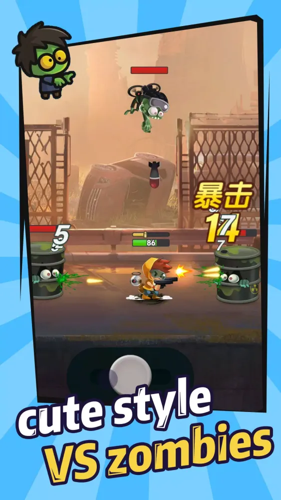 Ảnh chụp màn hình của Gunfire Zombie