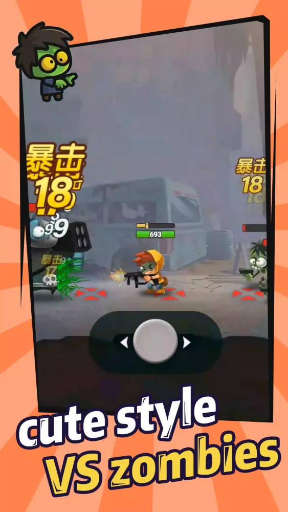 Ảnh chụp màn hình của Gunfire Zombie