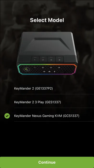 K2 App for KeyMander 2 Adapter Ekran Görüntüleri