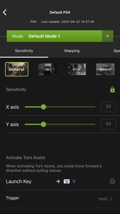 K2 App for KeyMander 2 Adapter Ekran Görüntüleri