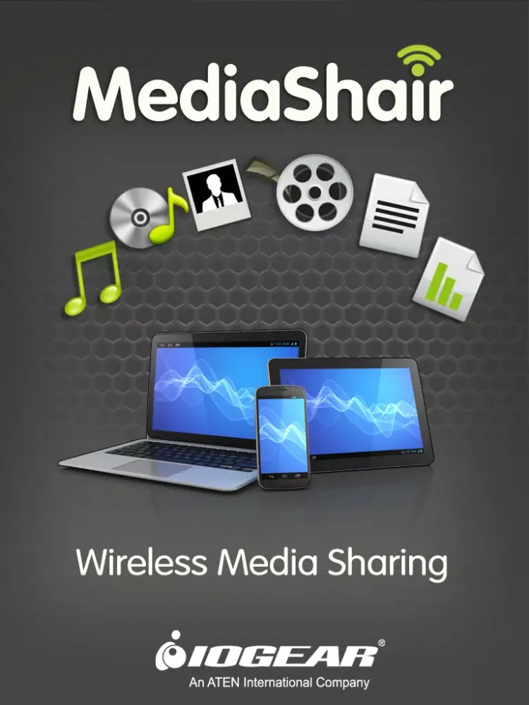 MediaShair iPad 應用截圖