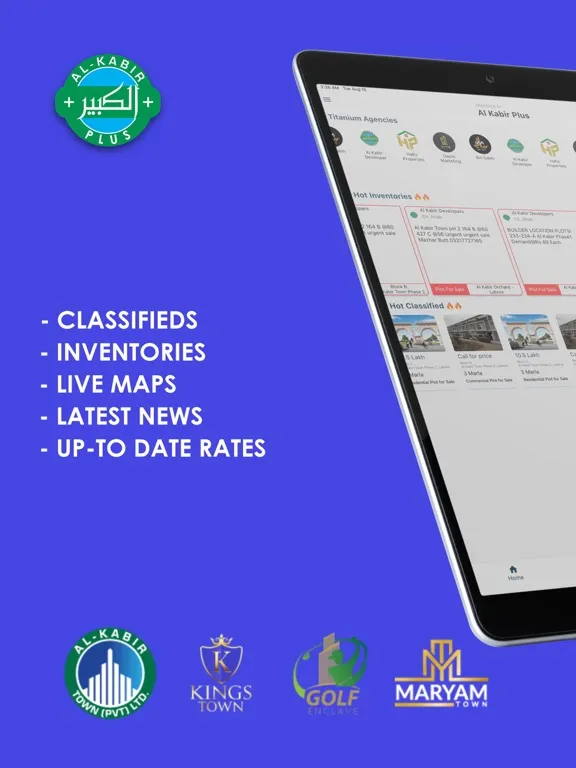 Al Kabir Plus - Buy Sell & Map iPad  سکرین شاٹس
