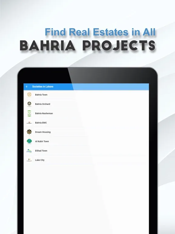 Screenshot di Bahria Plus Properties & CEOs iPad 