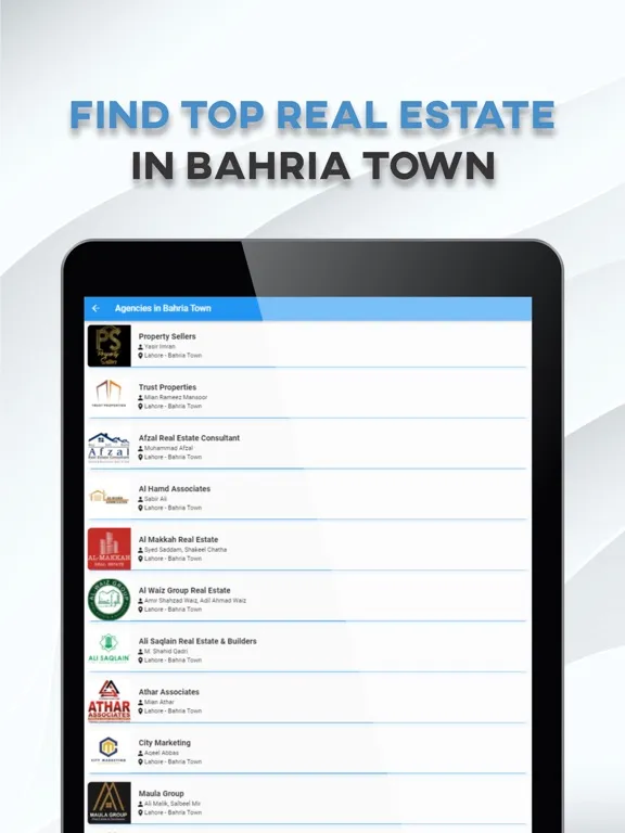 Screenshot di Bahria Plus Properties & CEOs iPad 