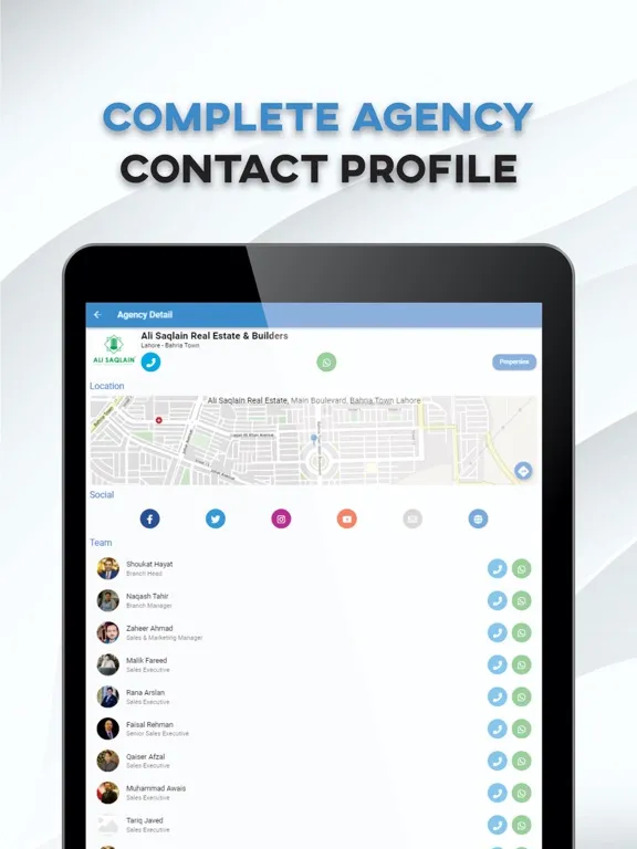 Screenshot di Bahria Plus Properties & CEOs iPad 