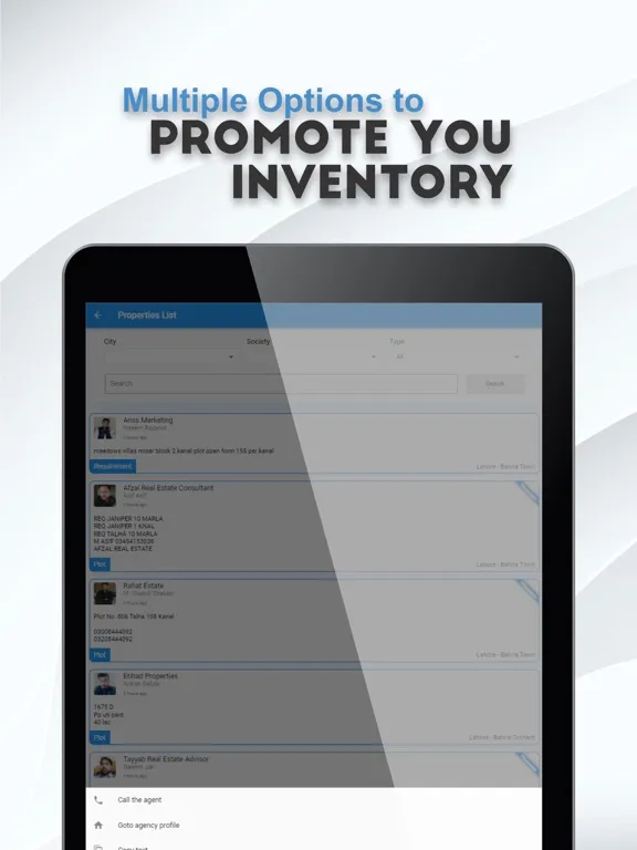 Screenshot di Bahria Plus Properties & CEOs iPad 