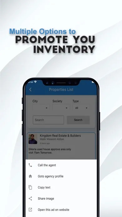Screenshot di Bahria Plus Properties & CEOs