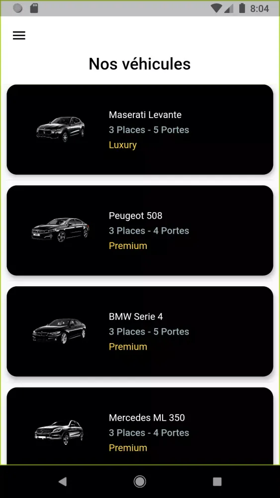 Capturas de pantalla de MAPAUTO Taxi VTC Dakar