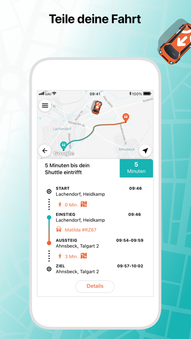 Captures d'écran de Mein EasyShuttle