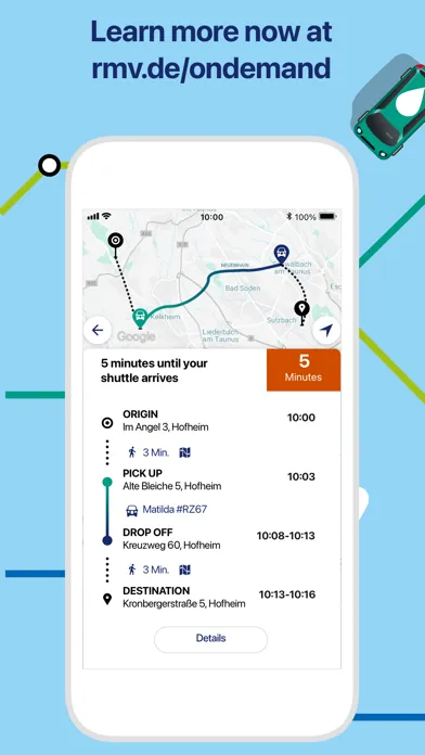 RMV On-Demand سکرین شاٹس