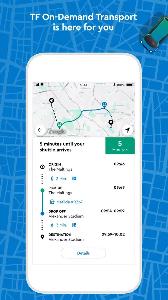 TF On-Demand Transport Ekran Görüntüleri