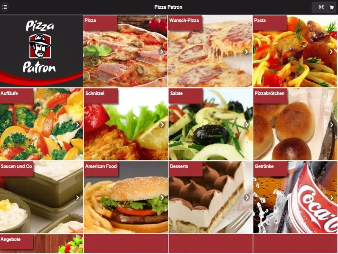 تصاویر Pizza Patron Münster iPad 