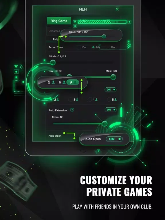 Zrzuty ekranu KKPoker - Holdem, Omaha, OFC iPad 