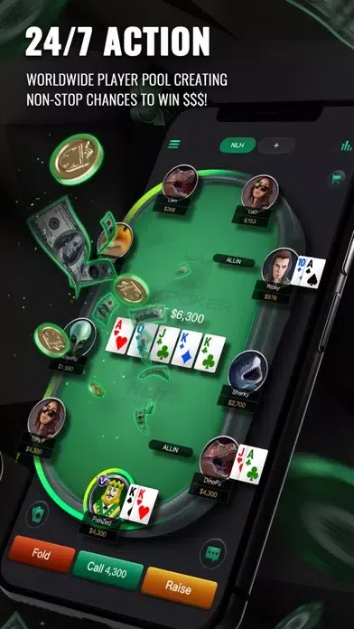 Zrzuty ekranu KKPoker - Holdem, Omaha, OFC