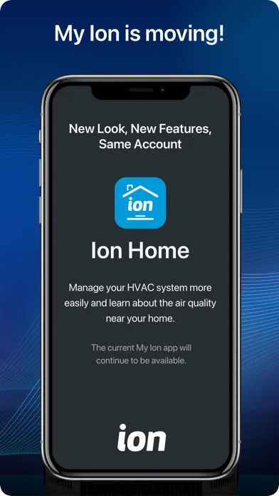 Tangkapan skrin Ion Home