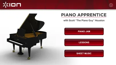 Capturas de tela do Piano Apprentice