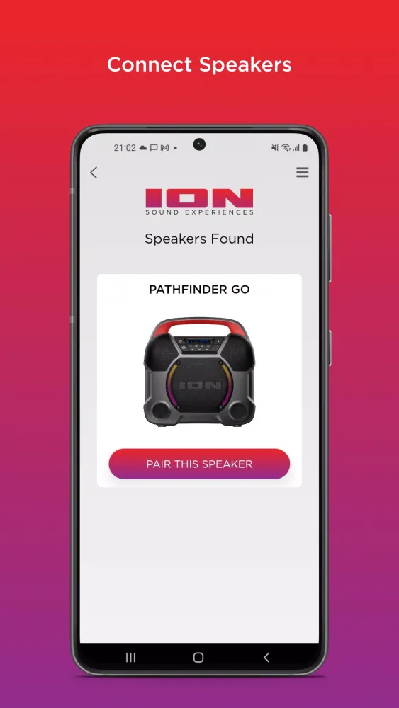 Capturas de pantalla de ION Sound Control™ App