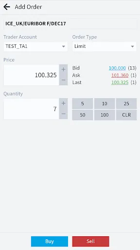 Capturas de pantalla de ION Trader