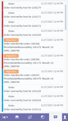 Capturas de pantalla de ION Trader