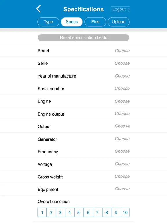 Screenshot di Remarketing Application Live iPad 