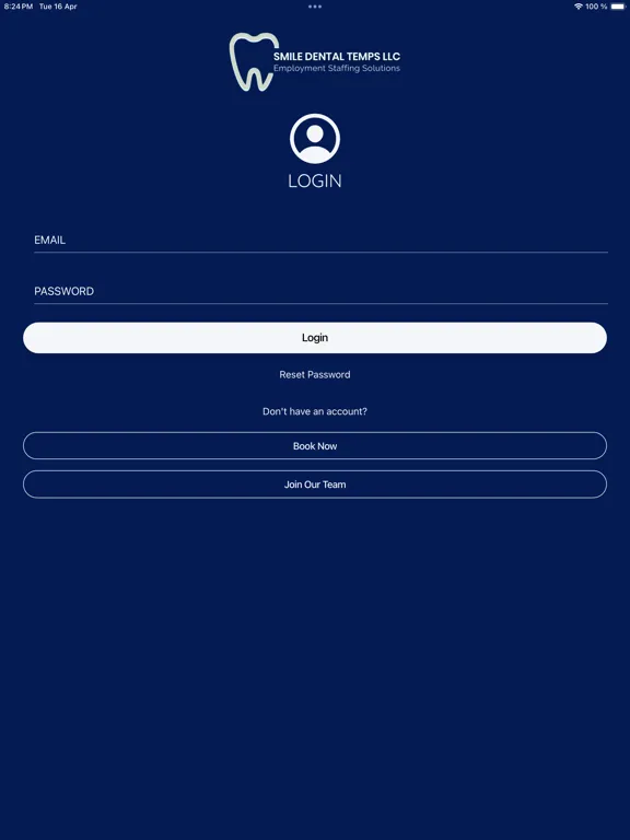 Smile Dental Temps APP iPad  স্ক্রিনশট