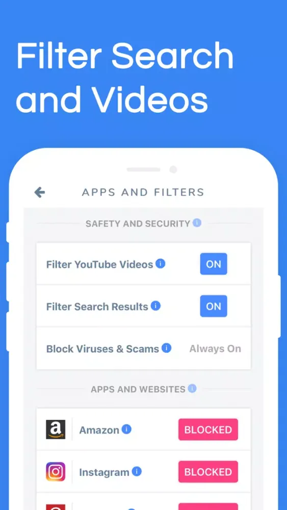 Screenshot di SoaringSafe Parental Control