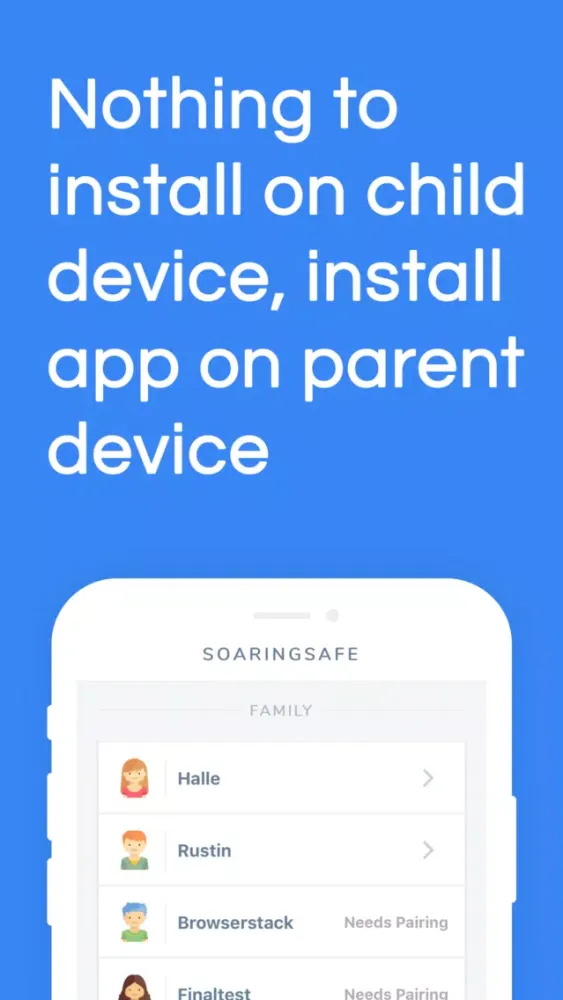 Screenshot di SoaringSafe Parental Control