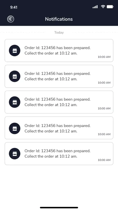 SAAS FOOD SHIPPING APP 스크린샷