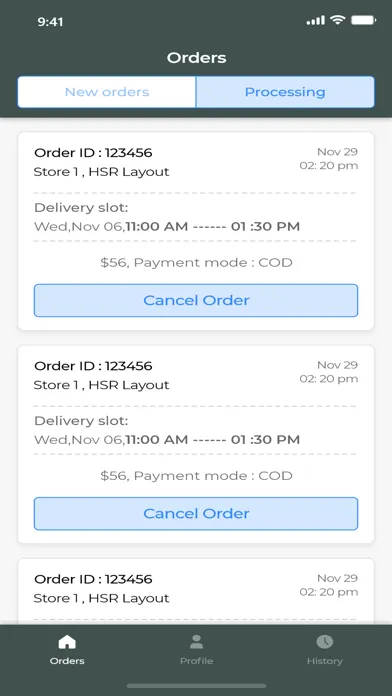 Grocery Saas Vendor স্ক্রিনশট